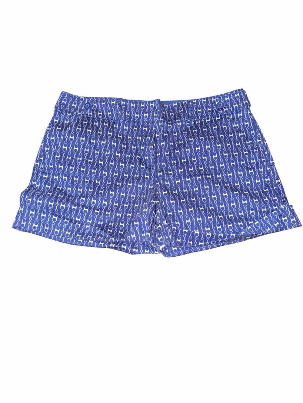 New York and Co Blue Patterned Women’s Shorts